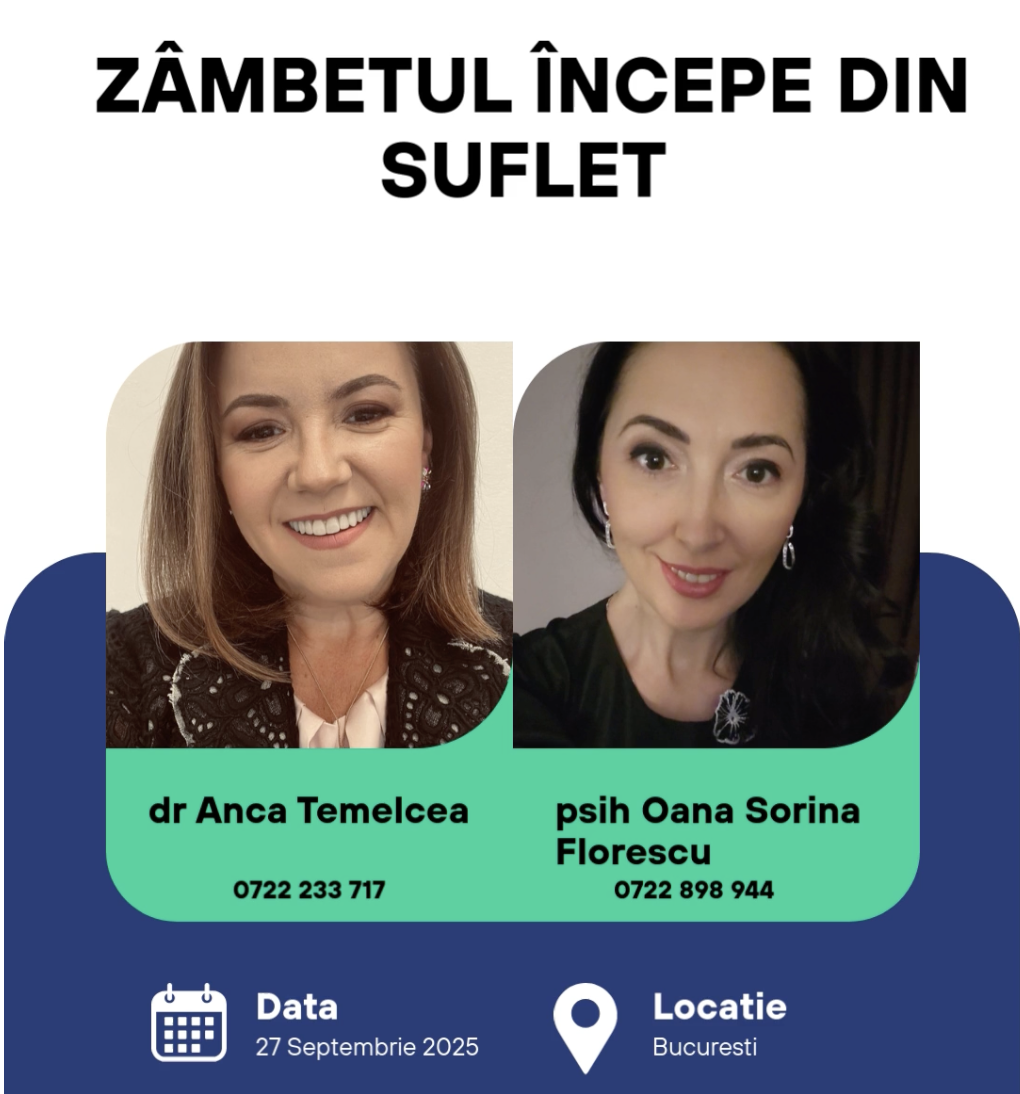 Zâmbetul începe din suflet - 27 Septembrie - Sesiune Offline